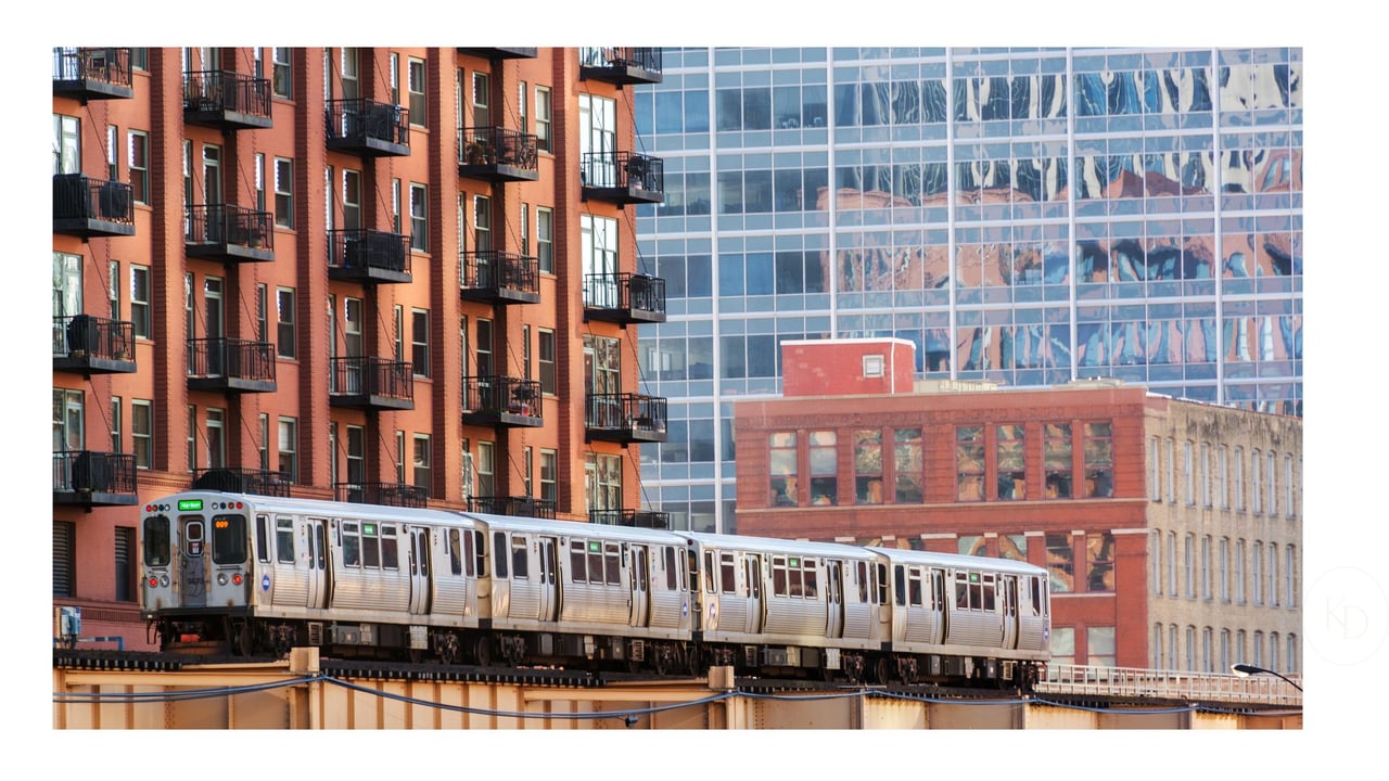 CTA Train Chicago