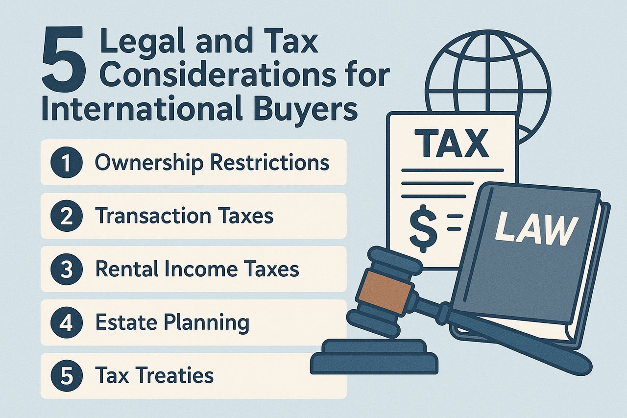 5 Legal and Tax Considerations for International Buyers