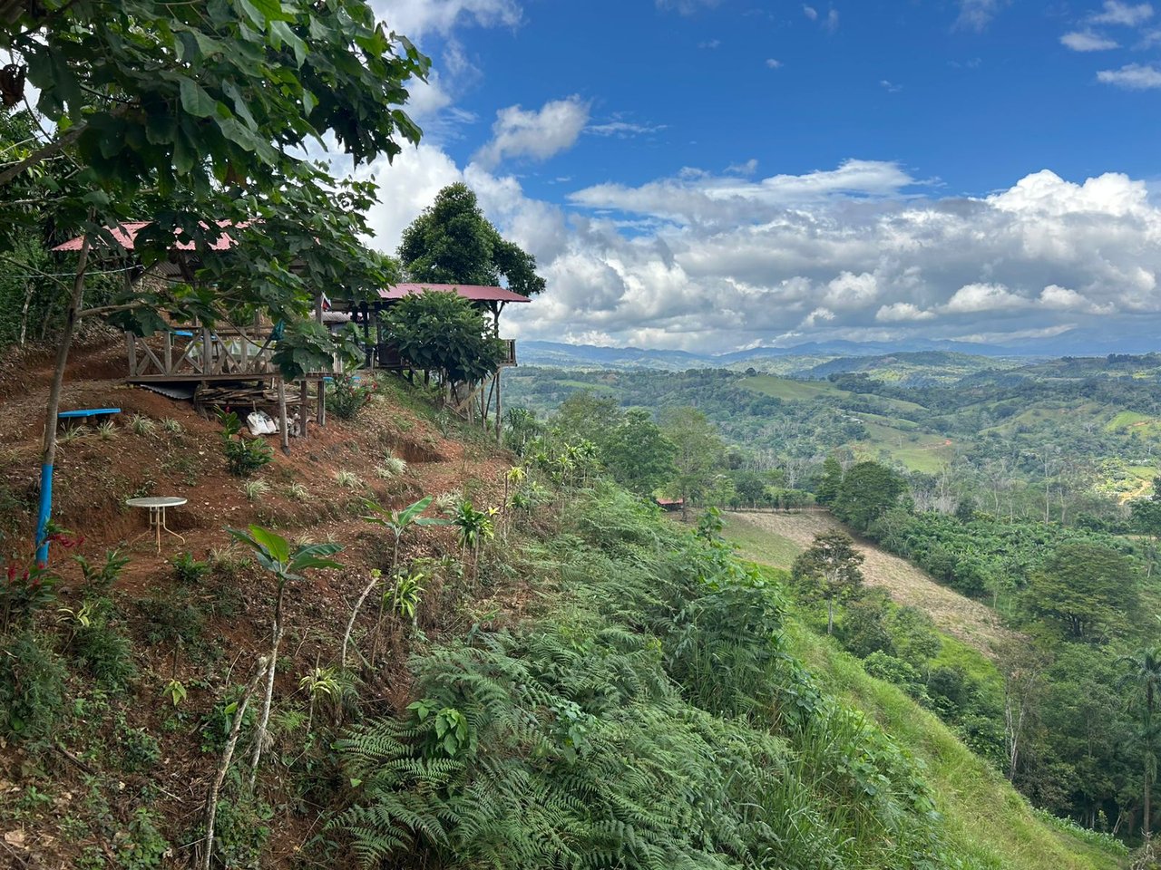 10-Acre Waterfall Farm with Amazing Valley and River View in San Isidro.