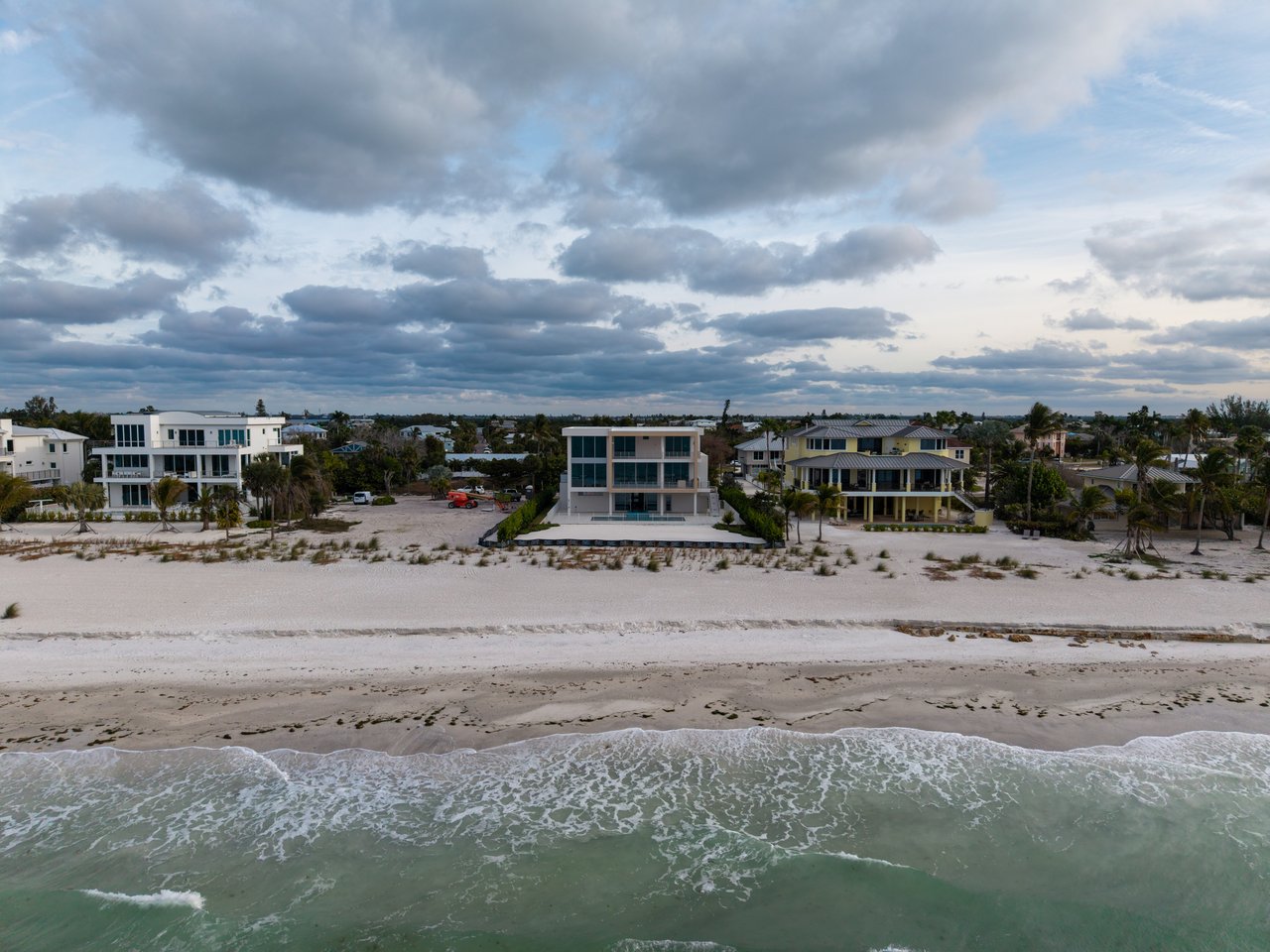 New Construction with Private Gulf Front Access