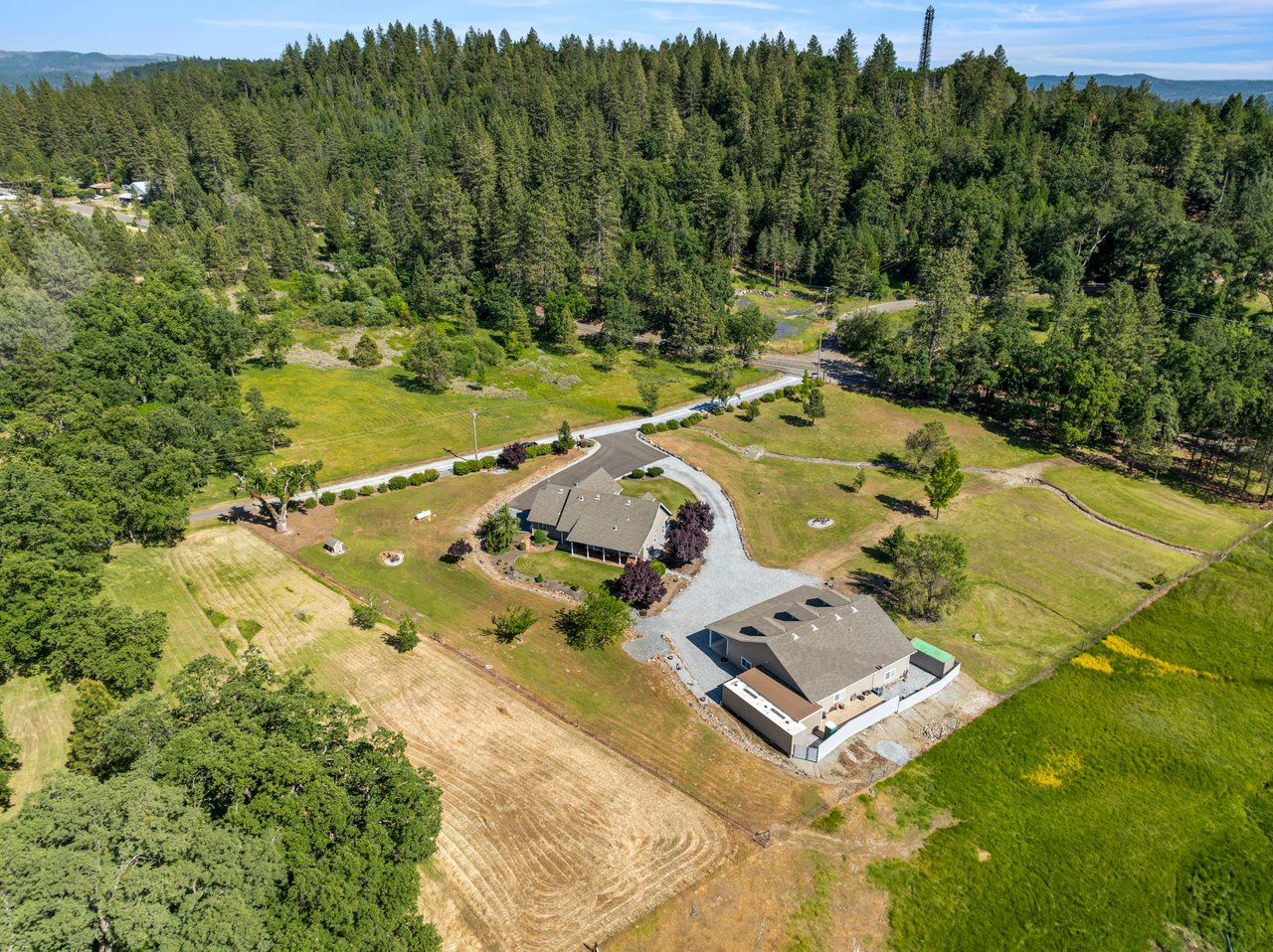Custom Built Home on 4 Flat Acres in the Heart of Pleasant Valley – A Car Enthusiast's Dream!