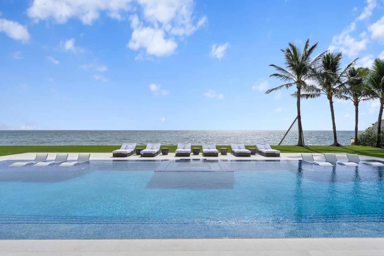 Mediterranean Ocean-To-Lake Estate in Manalapan