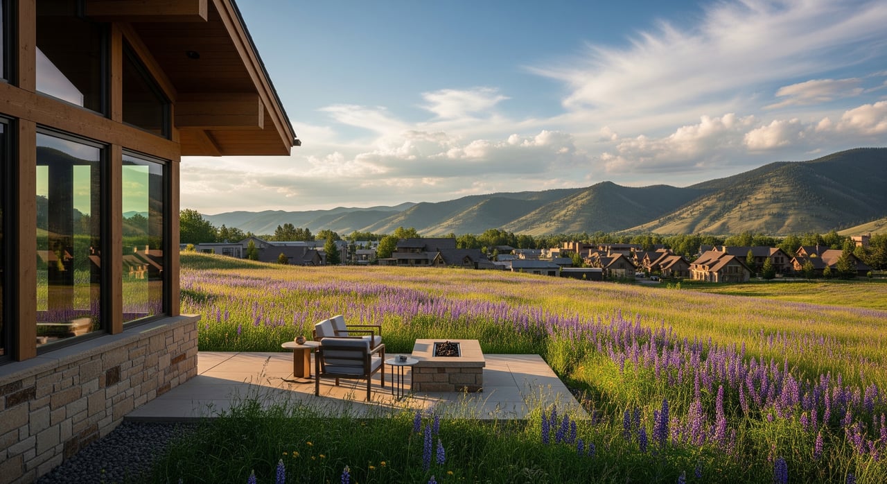 Living In Big Sky Meadow And Town Center