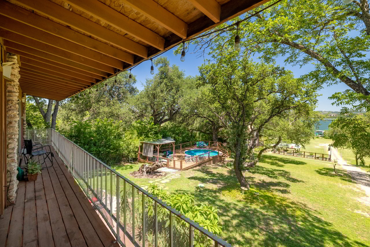 Lake Travis Waterfront! 2 homes, 3 acres with dock!