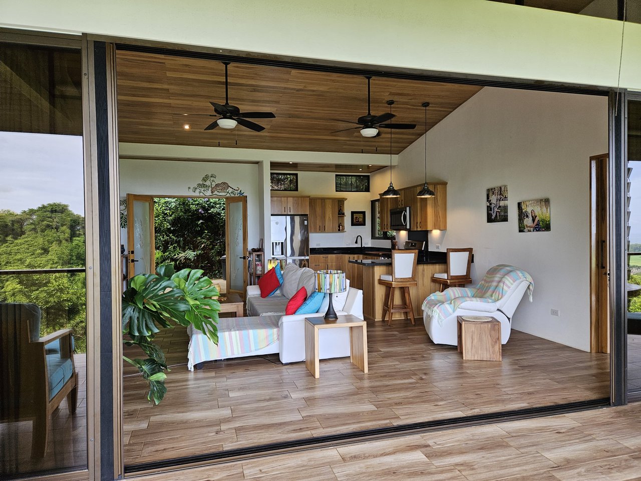 Beautiful sea view House Guesthouse and Pool in a gated Community close to awesome Beaches