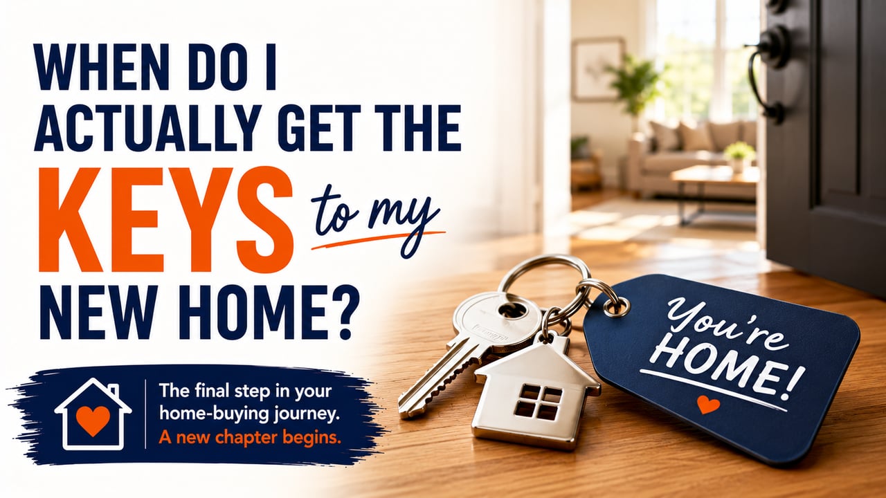 When Do I Actually Get the Keys to My New Home?
