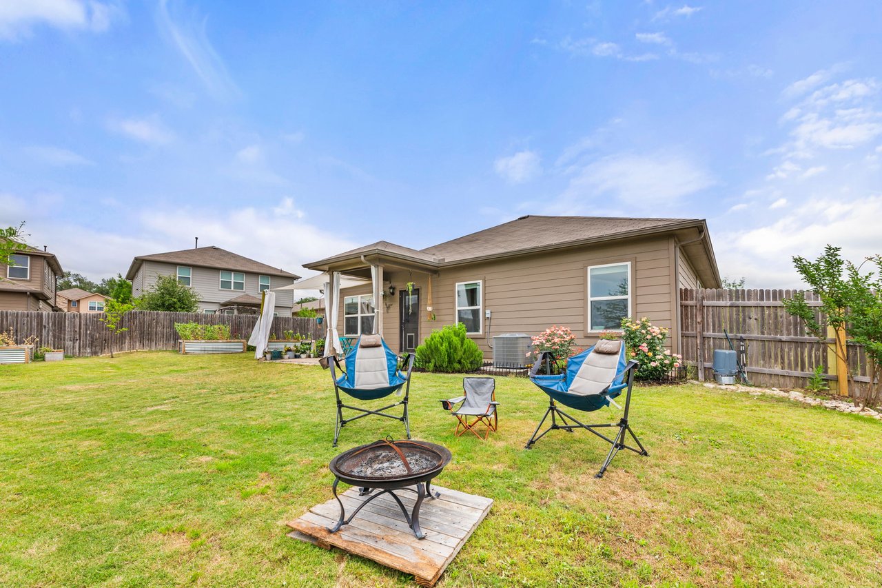 Sprawling One-Story on .28 Acres | Scenic Views + Garden Paradise! | Largest Floor Plan in Reserve at McKinney Falls