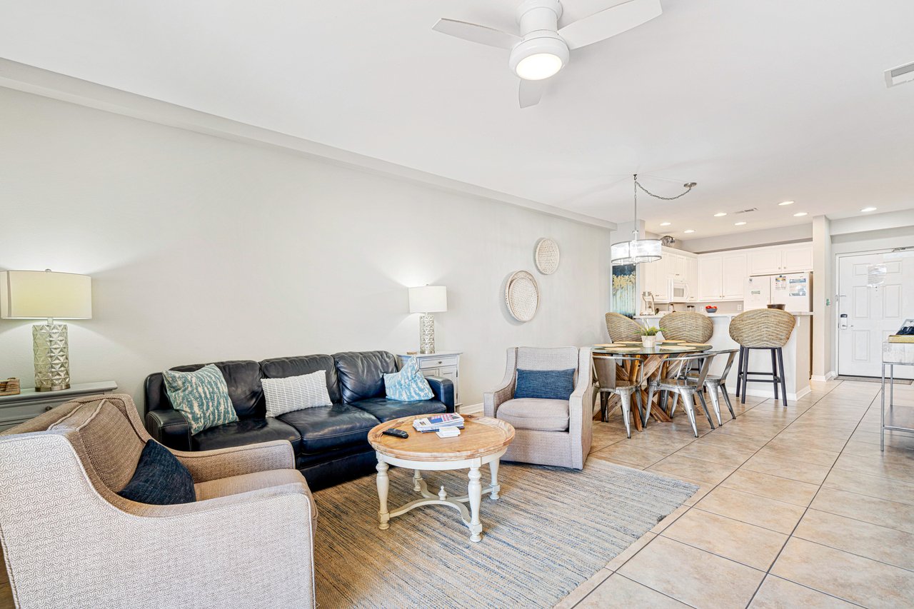 GULF FRONT Sans Souci TERRACE Condo 102 