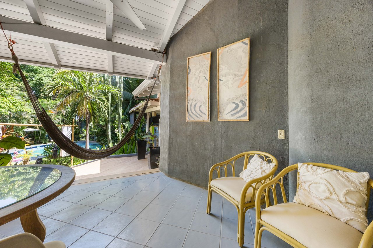 Tamarindo Boutique Hotel 175m from the Beach | Bohemian Oasis & Turnkey Income Opportunity in Costa Rica