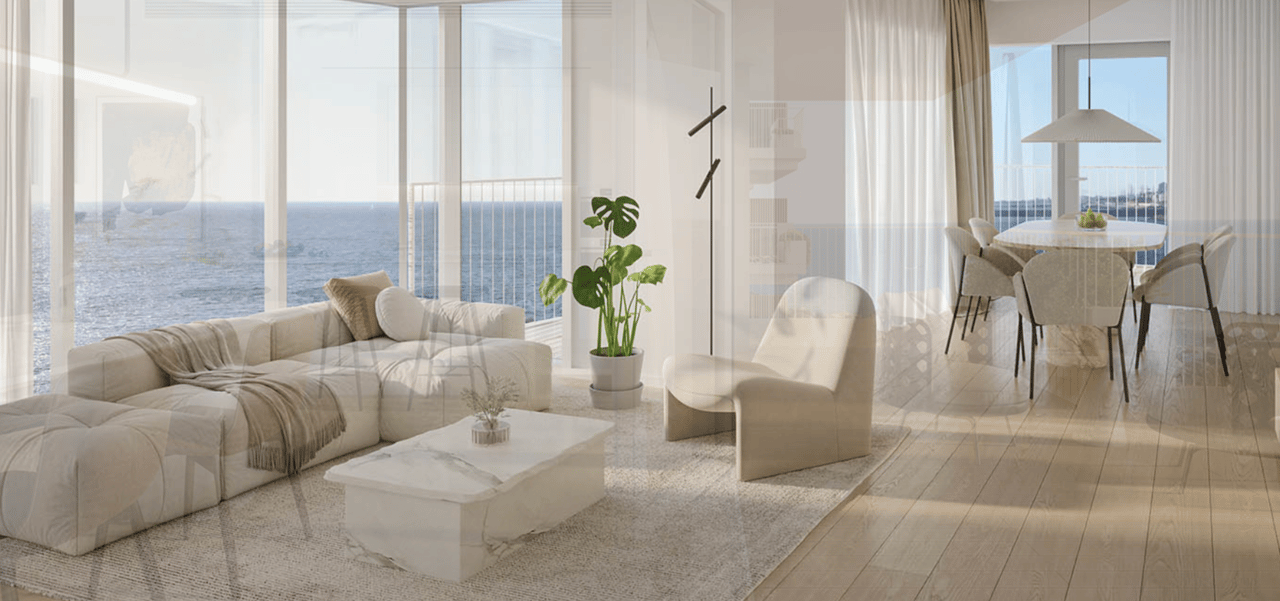 Modern 2-Bedroom Apartment with Balcony in Coastal Gaia