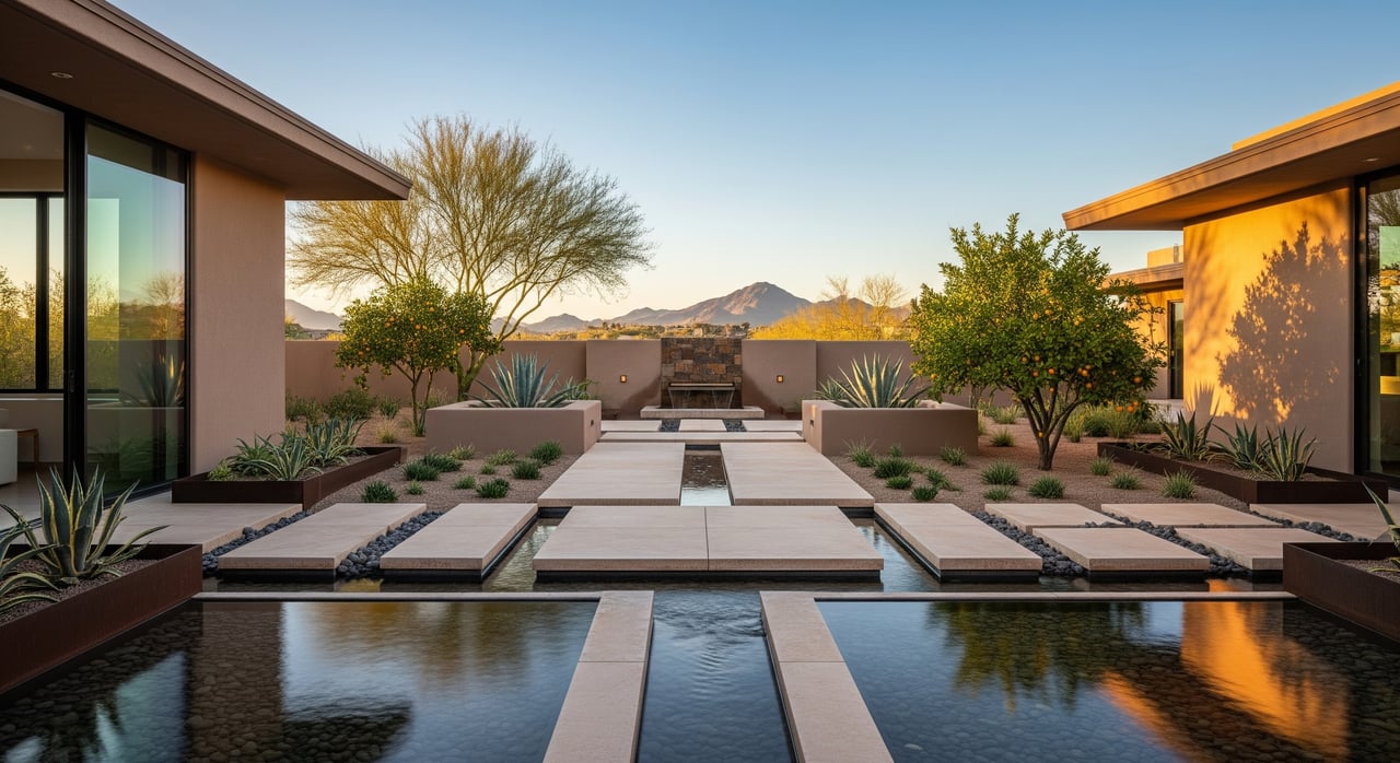 Designing With Flood Irrigation in Tempe Yards