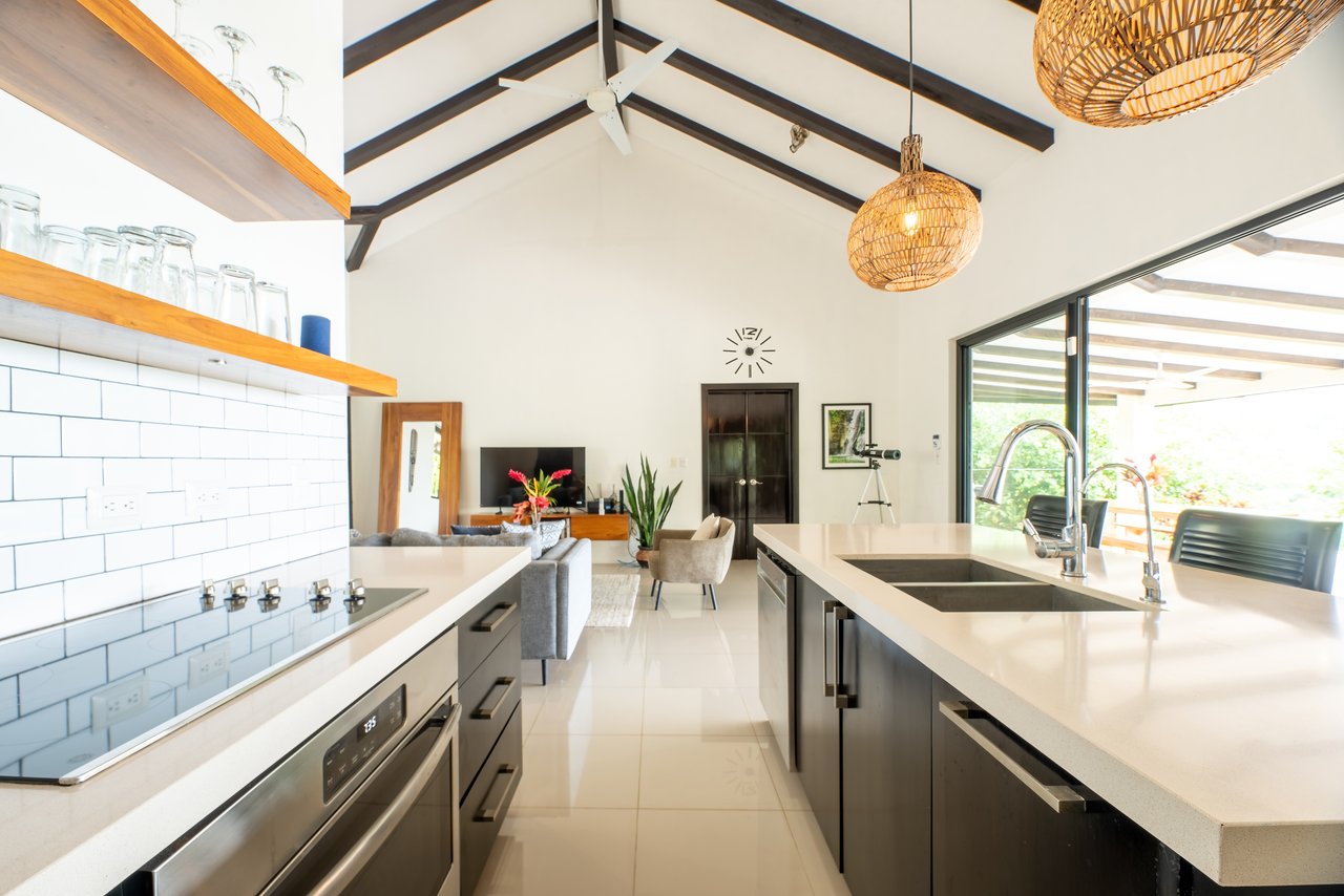 6.45 ACRES – 3 Bedroom Luxury Ocean View Home Surrounded By Vibrant Rainforest And Wildlife!!!