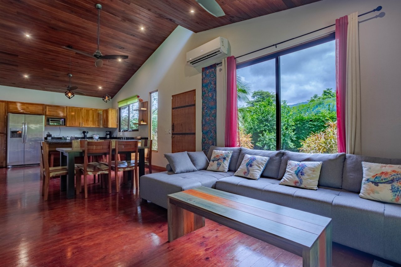 Walk to the Whale Tail Turn-Key Coastal Living & Income Opportunity in Uvita
