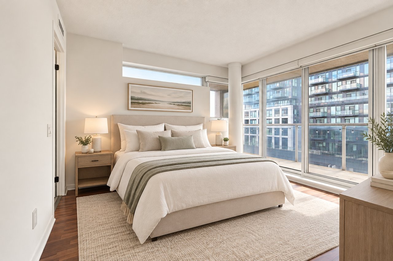 Immaculate 2 Bedroom Corner Unit