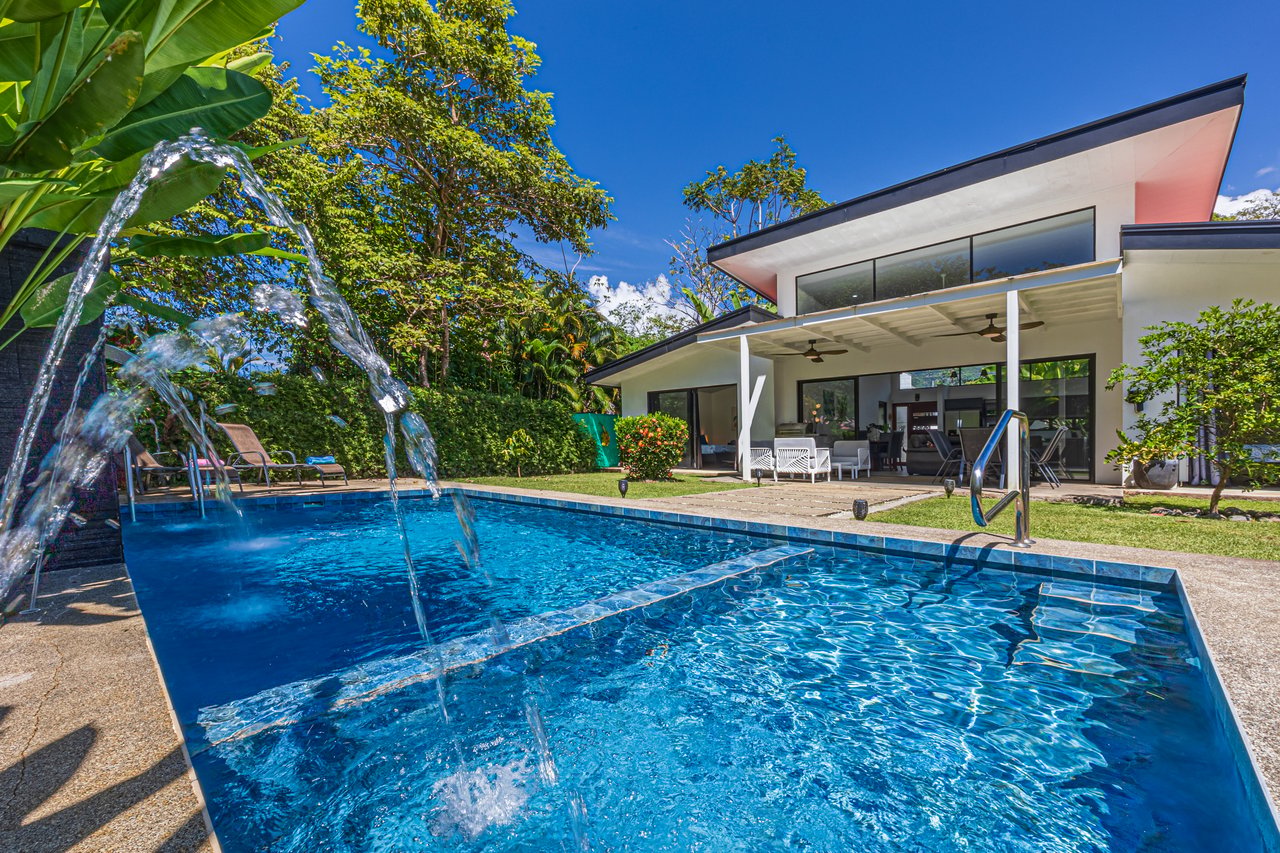 Tropical Modern Residence near Marino Ballena National Park