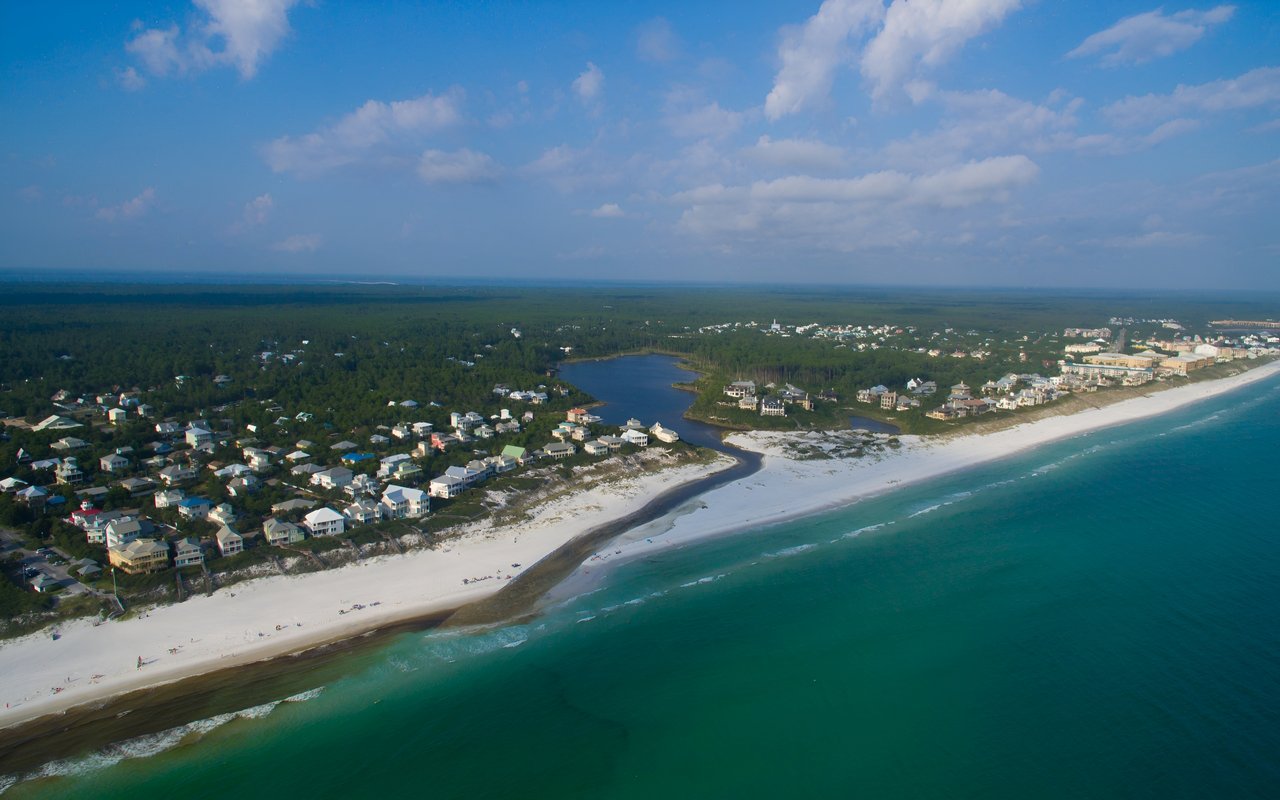 Watch the Flyover Gulf Place All the Way to the Retreat in Blue Mountain Beach