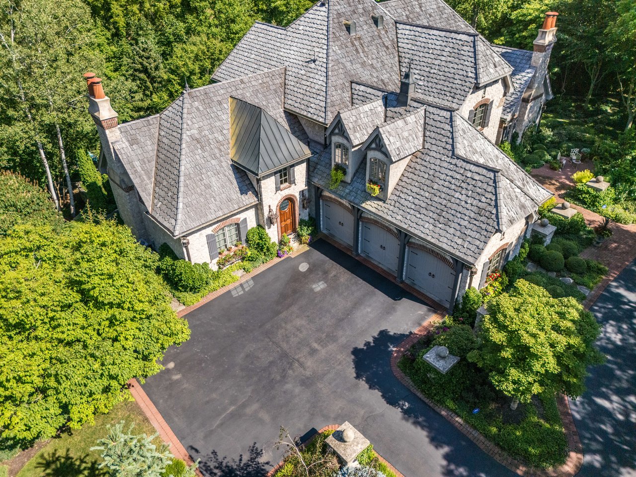 French Country Manor Home
