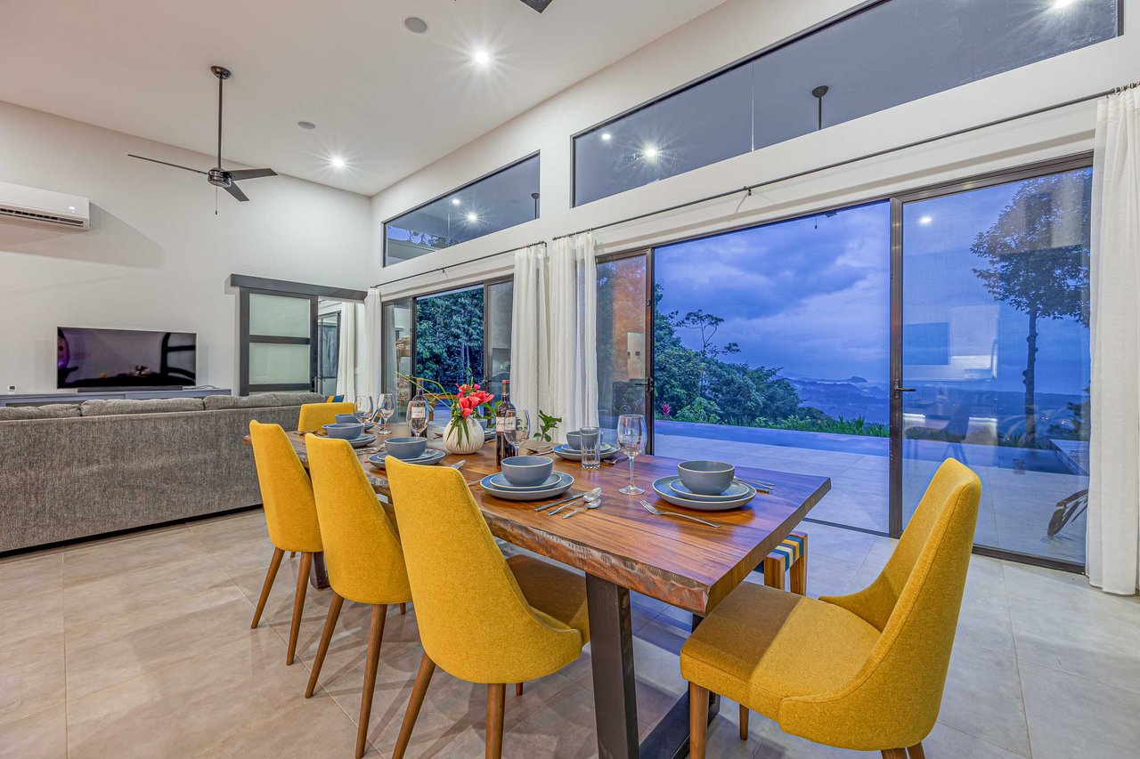 Prime Portalon Location with Coastal and Ocean Views Casa Los Delfines One Level Private and Modern Home