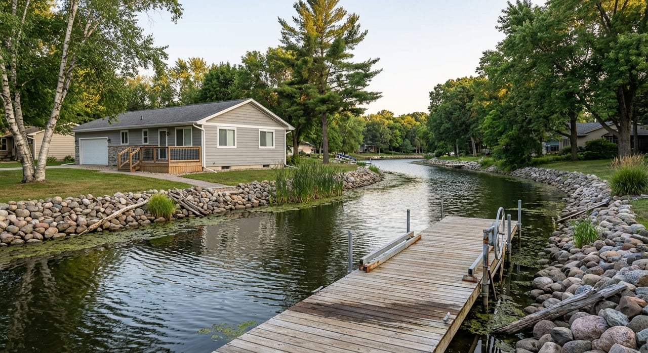 Comparing Shawano Lakefront And Channel Homes