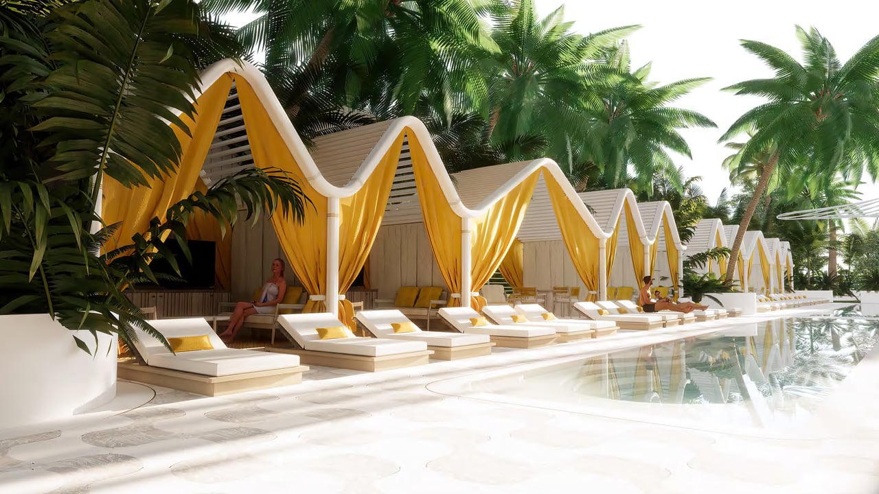 Ritz-Carlton South Beach amenities pool cabanas 