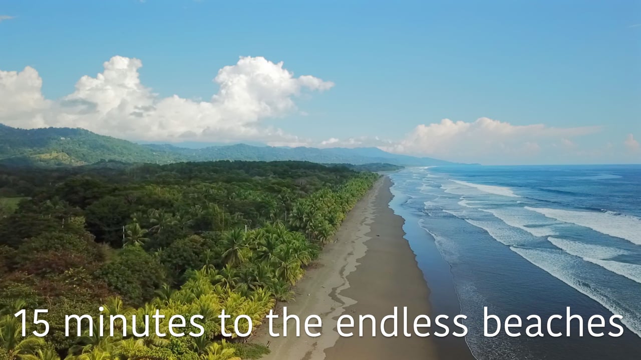 Beautiful 2 Acre Ocean View Lot inset into nature