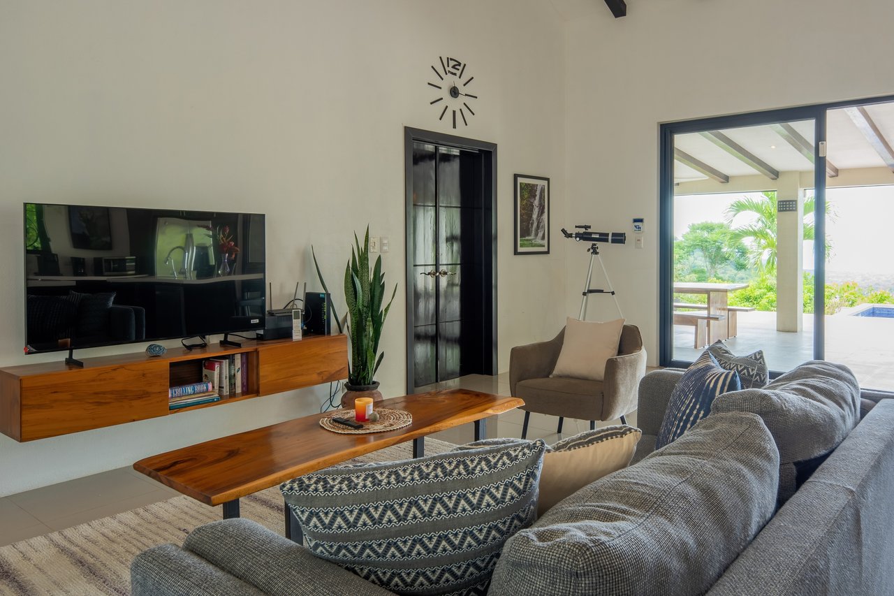 6.45 ACRES – 3 Bedroom Luxury Ocean View Home Surrounded By Vibrant Rainforest And Wildlife!!!
