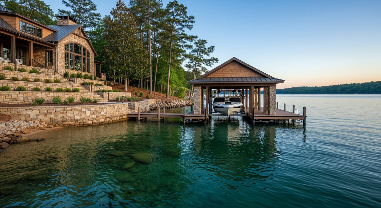 How Water Depth Impacts Lake Hartwell Home Value