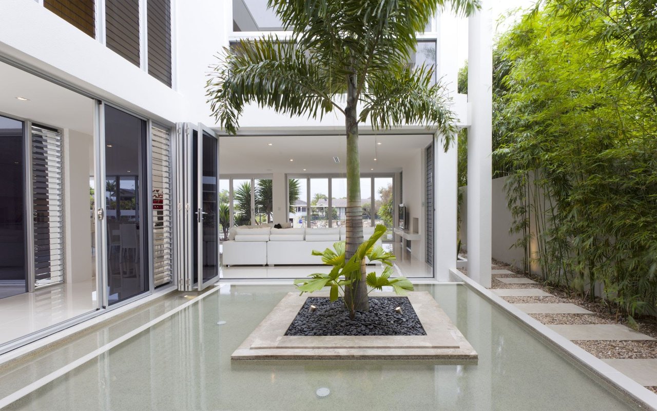 Bradenton Homes with Balcony Exterior Features