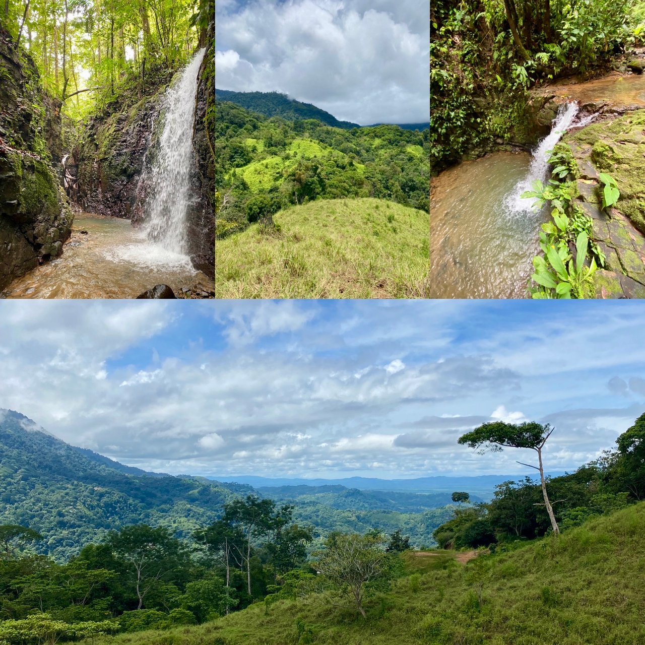 Spectacular 70 Acre Multiple Waterfall Property with Dramatic Views Near Ojochal