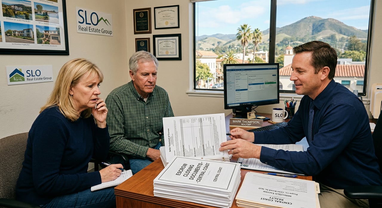 Real estate transaction at risk during escrow on the Central Coast