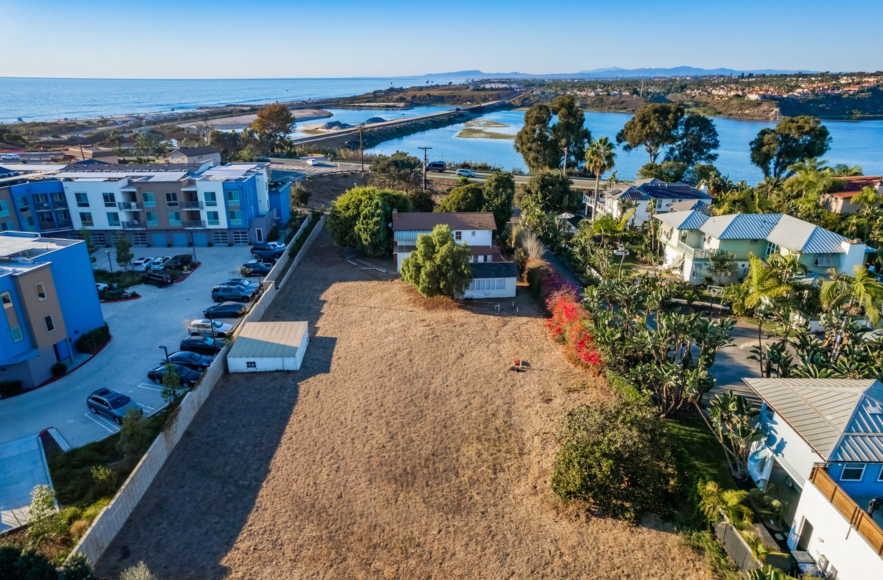 aerial view, Encinitas lot, for sale, encinitas real estate