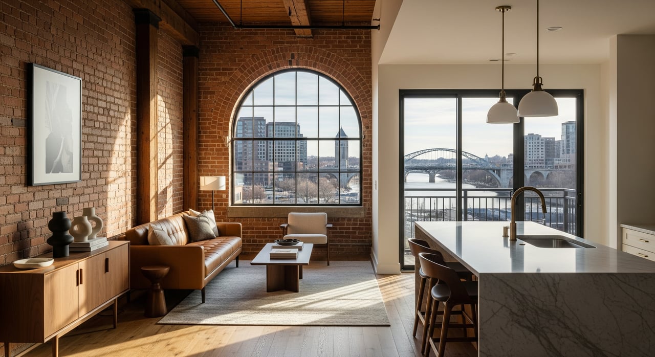 Condo vs. Loft Living in the Mill District