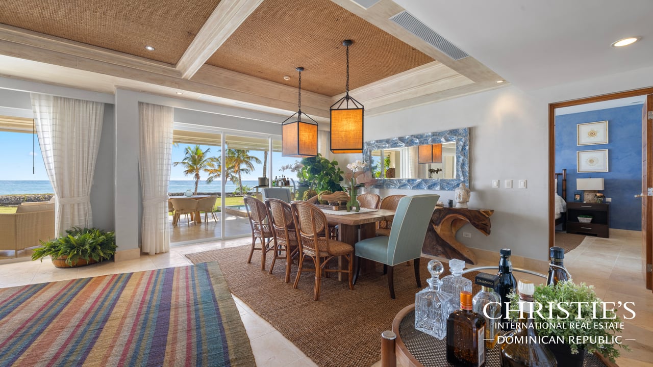 Cap Cana Oceanfront Luxury Condo with Direct Beach Access