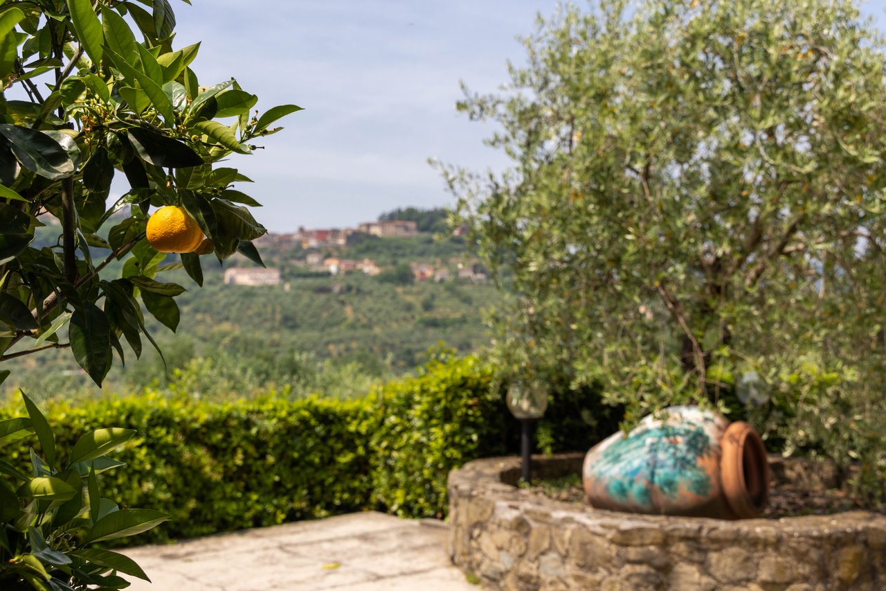 Map of Family Rental Retreat in Tuscany