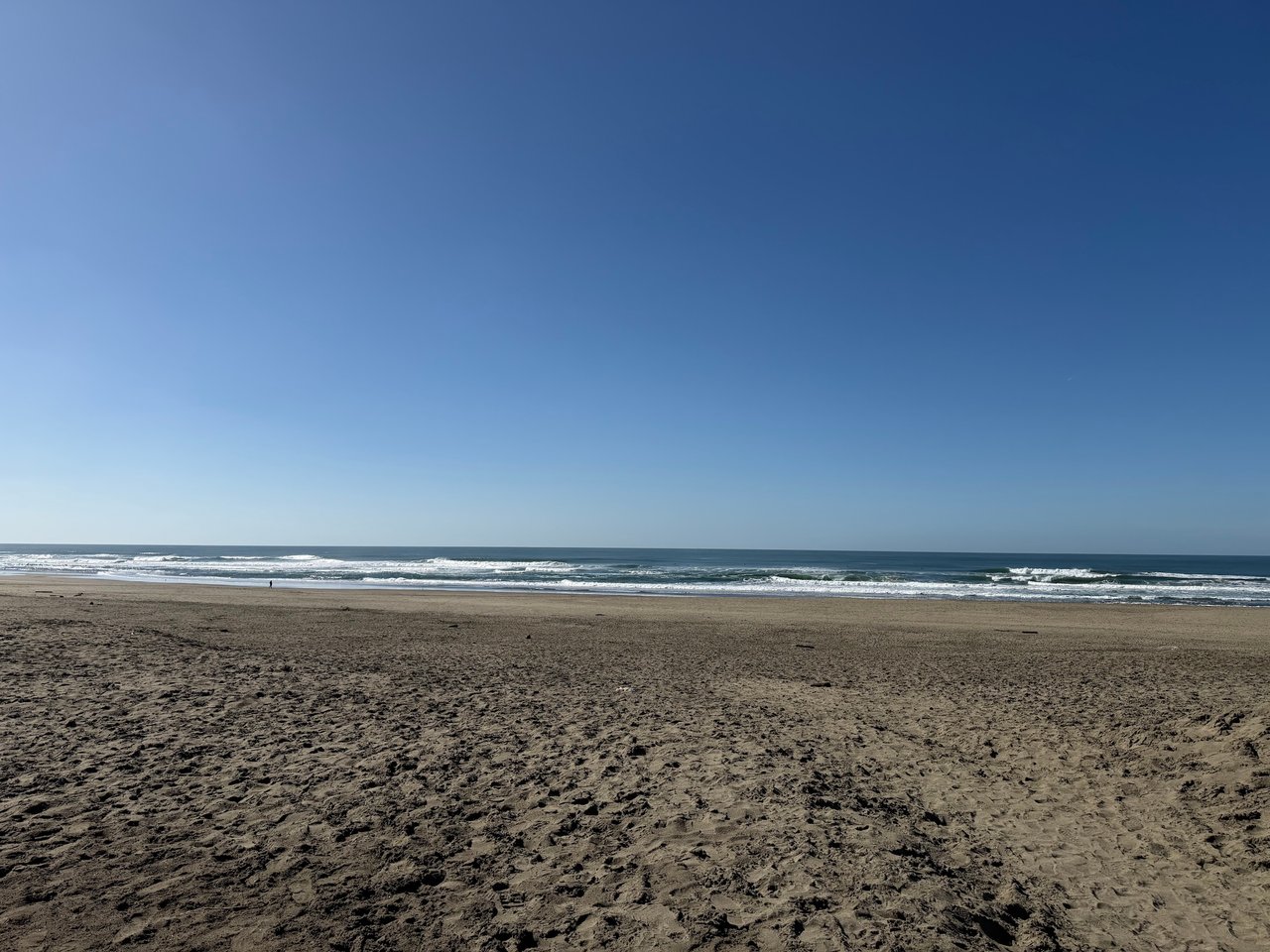 Views of Ocean Beach and the Pacific Ocean from this beautiful home