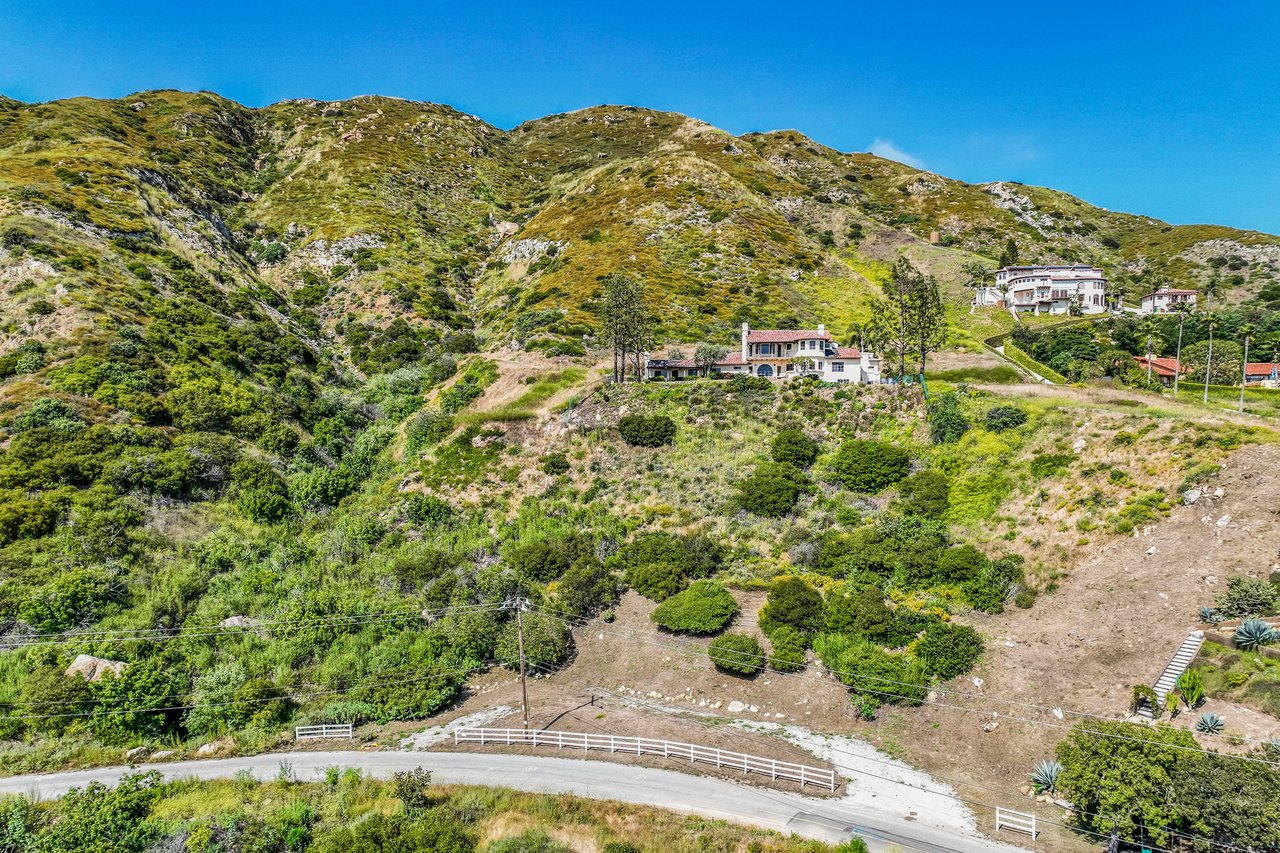 Ocean View Lot on the Pristine Western End of Malibu