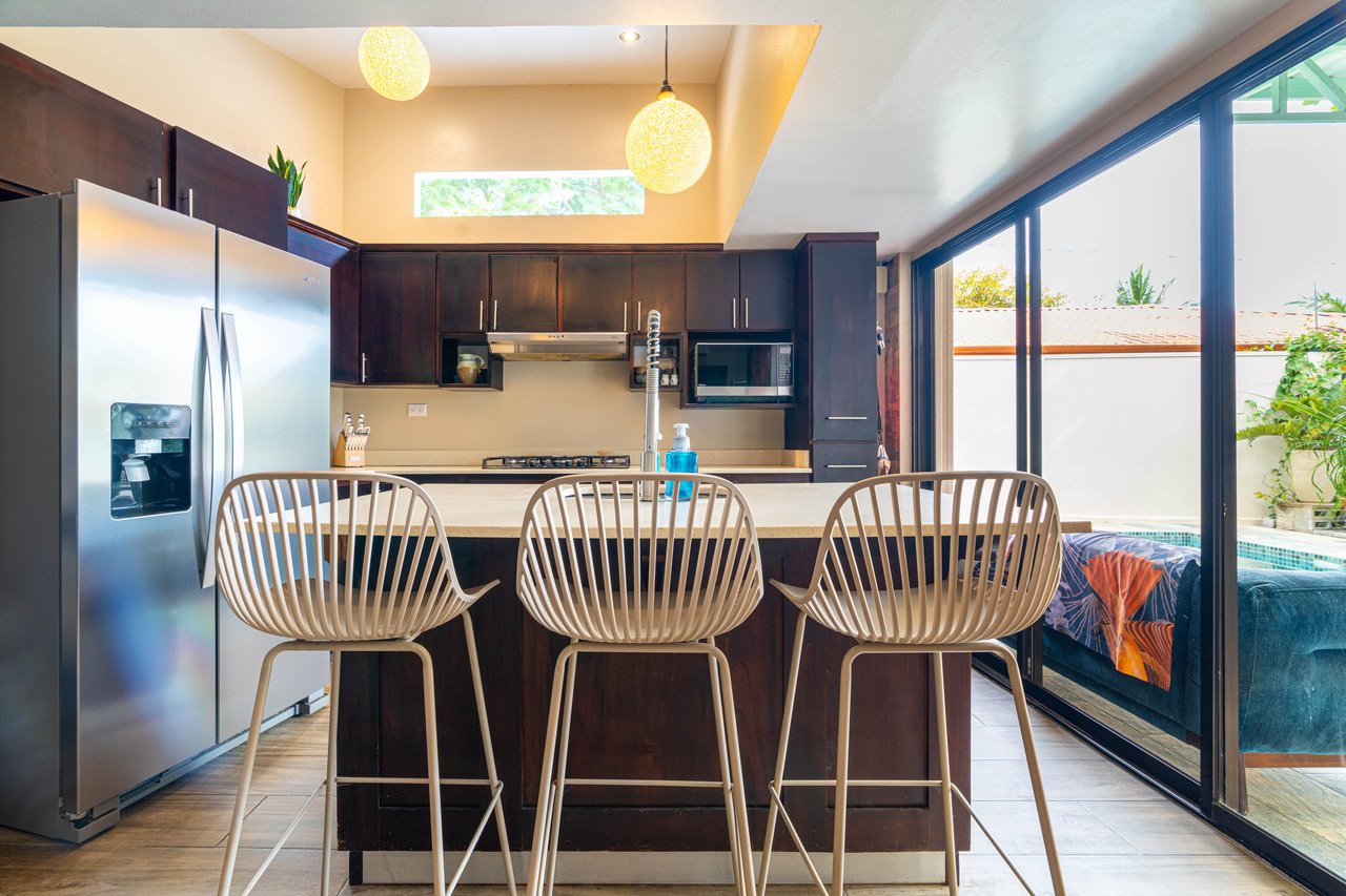 3 Bed Main Home with Two Rental Villas, Walk to Beach in Uvita! Fantastic Location!