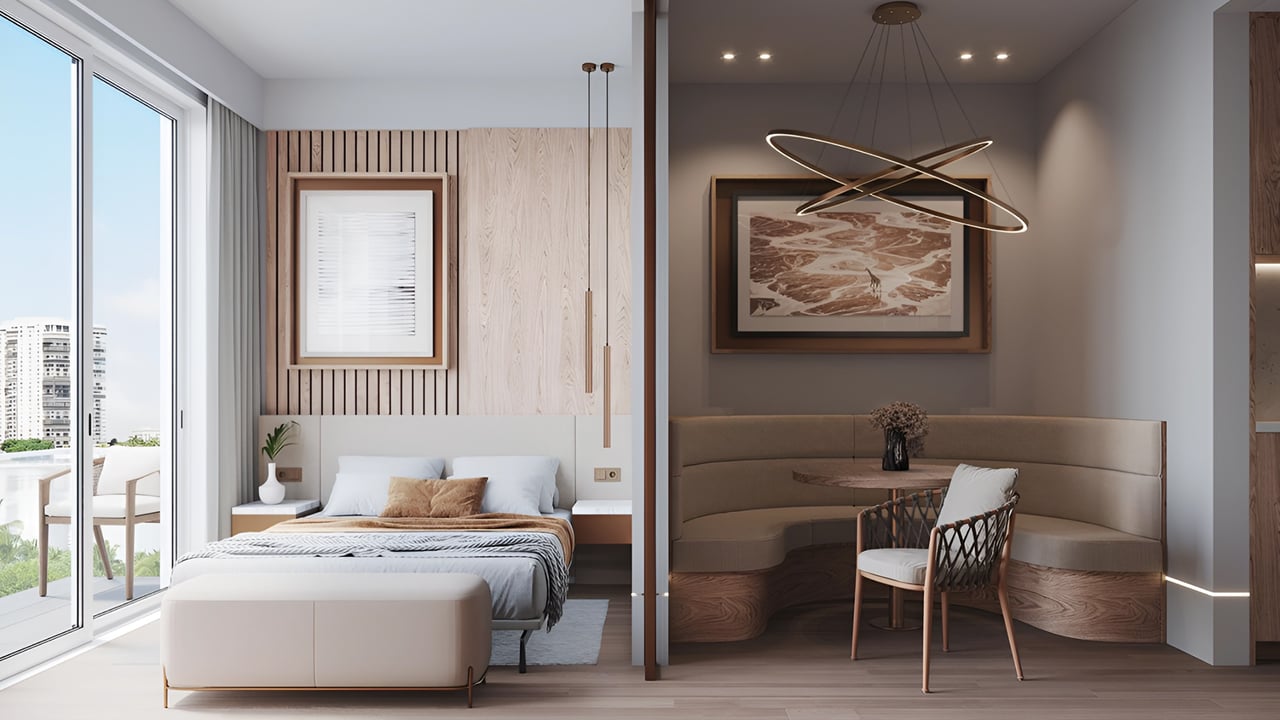 Vida Edgewater bedroom 