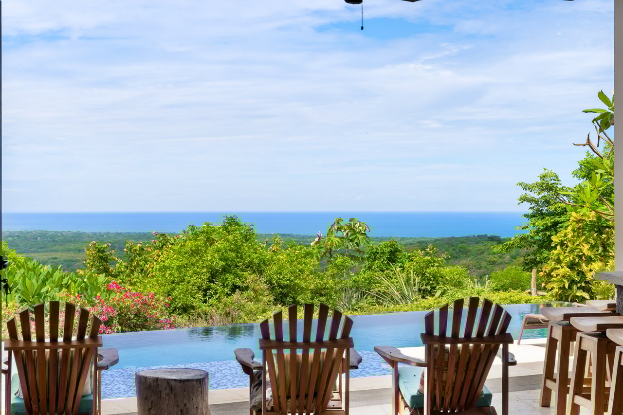Casa Cielos | Ocean View Hilltop Retreat Near Playa Avellanas