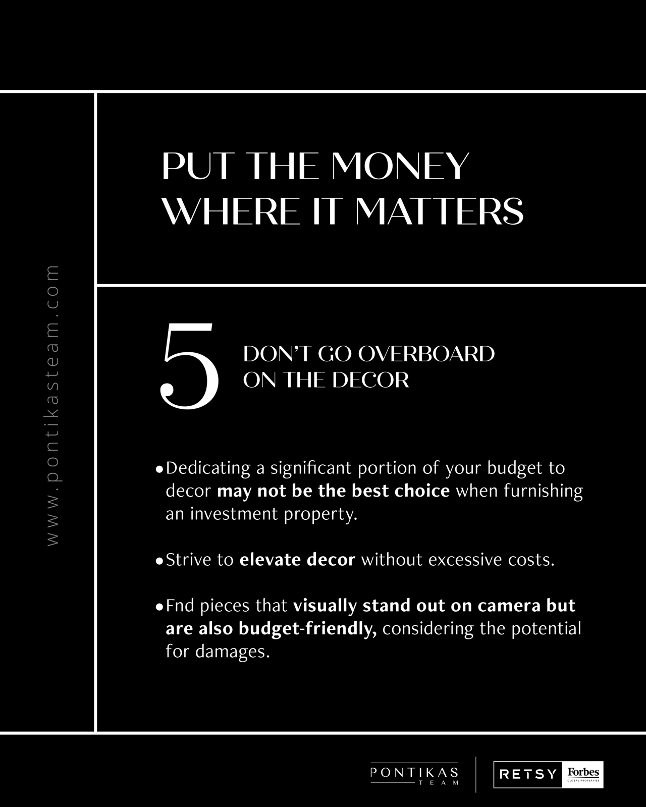 Investment Properties : 5 Things to Consider When Designing
