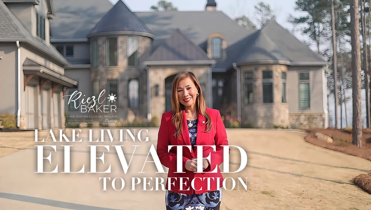 An Exceptional Lakefront Dream Home in Reynolds Lake Oconee