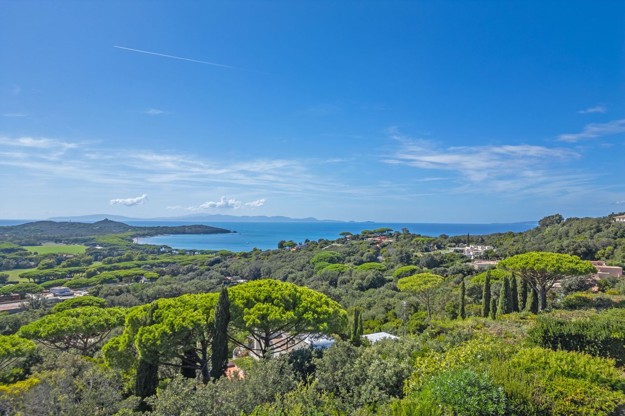 Villa with Sea View In Punta Ala in Maremma Toscana