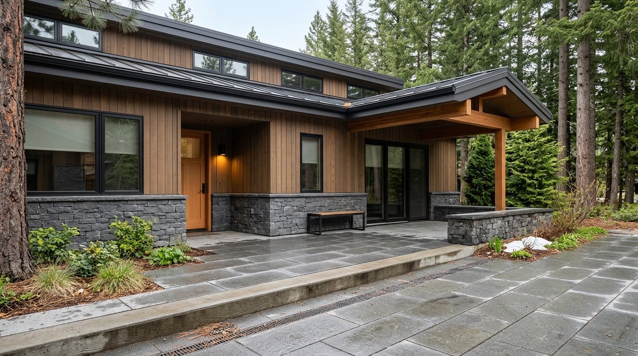 Living At Schweitzer Mountain Beyond Ski Season cover