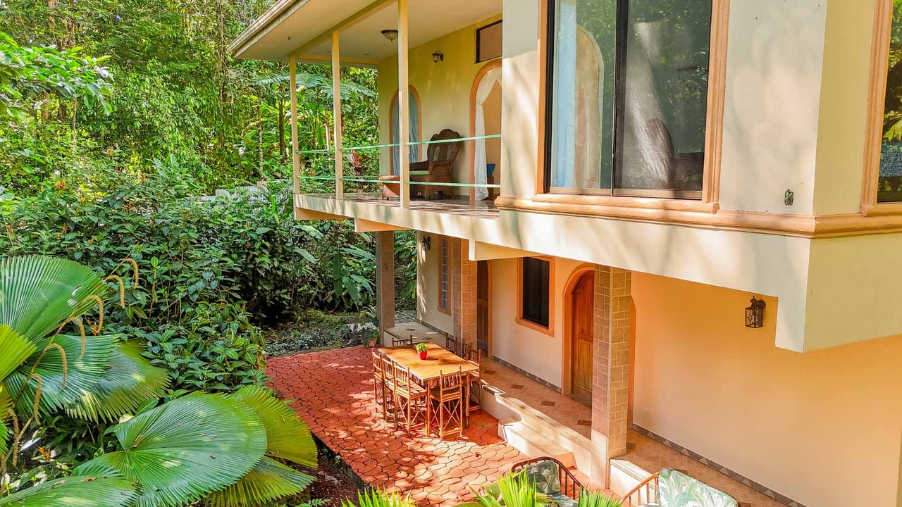 3 Bedroom Rainforest Home in Ojochal With River & Waterfall | 3.5 Acres Private