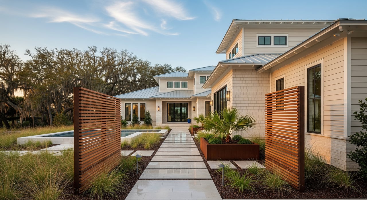 Curb Appeal That Survives Sun, Salt And Showers
