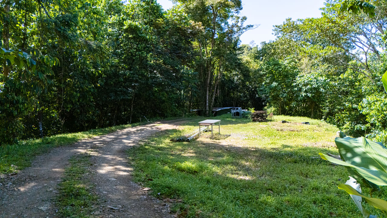 Great Ocean View Lot that includes a 2-Bedroom Home.