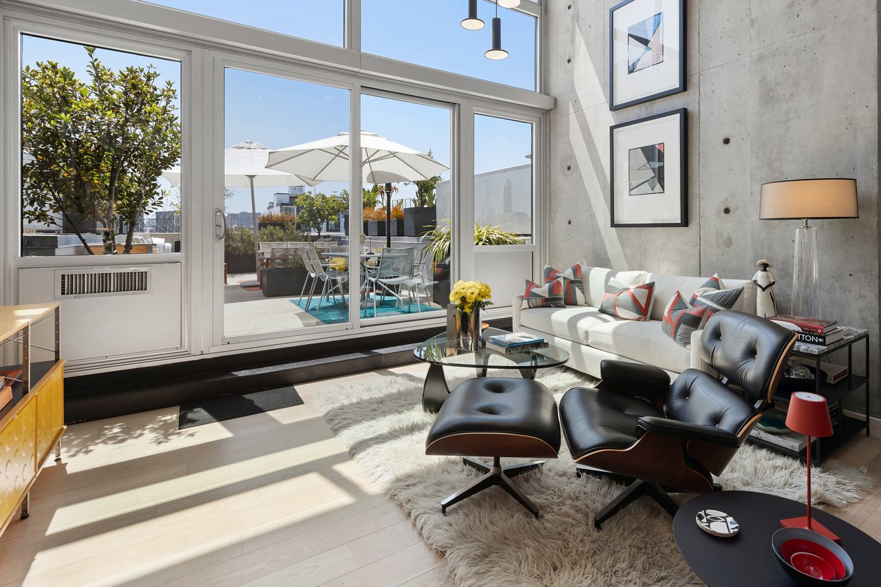 Modernist Loft With Designed Terrace