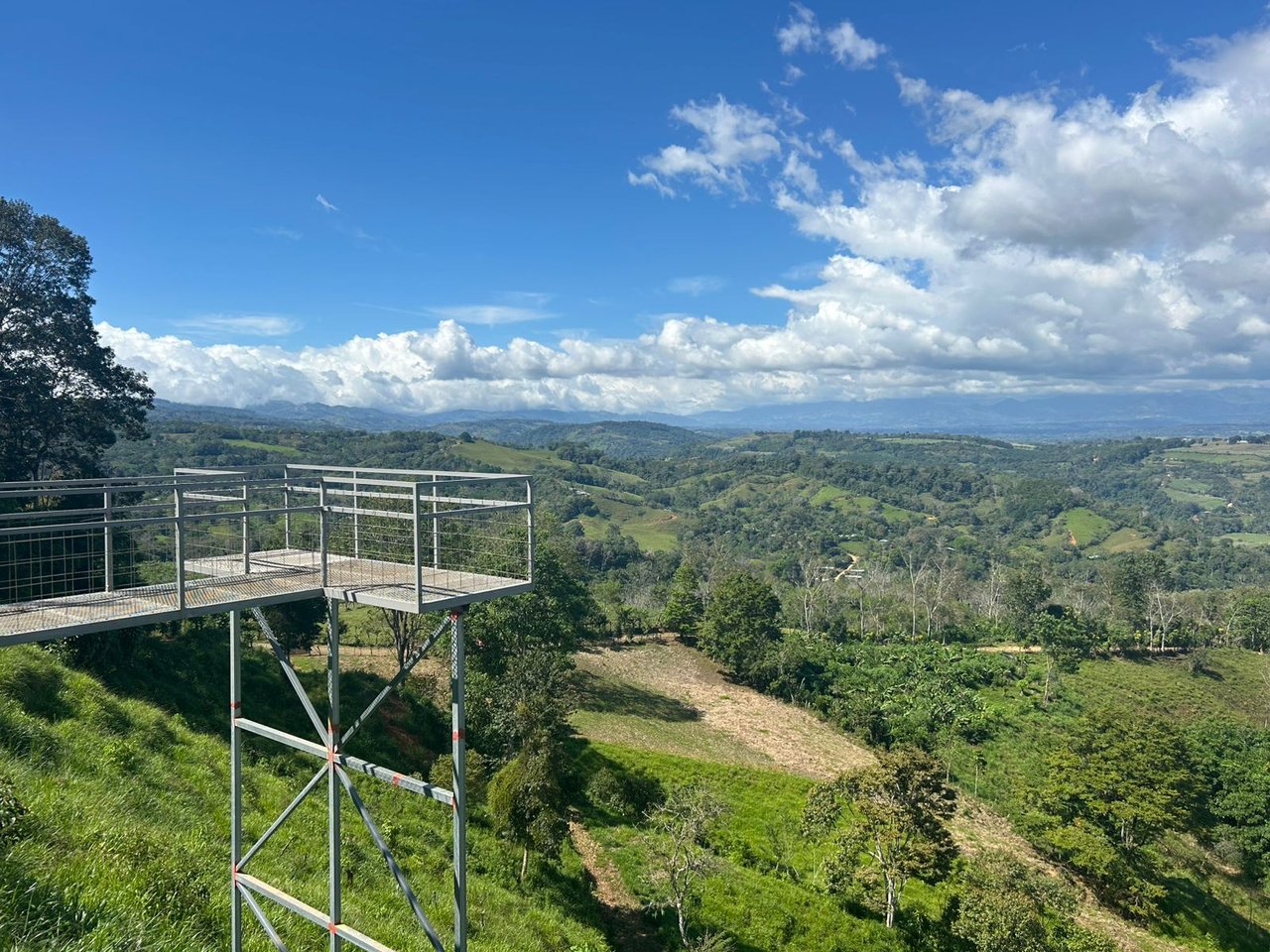 10-Acre Waterfall Farm with Amazing Valley and River View in San Isidro.