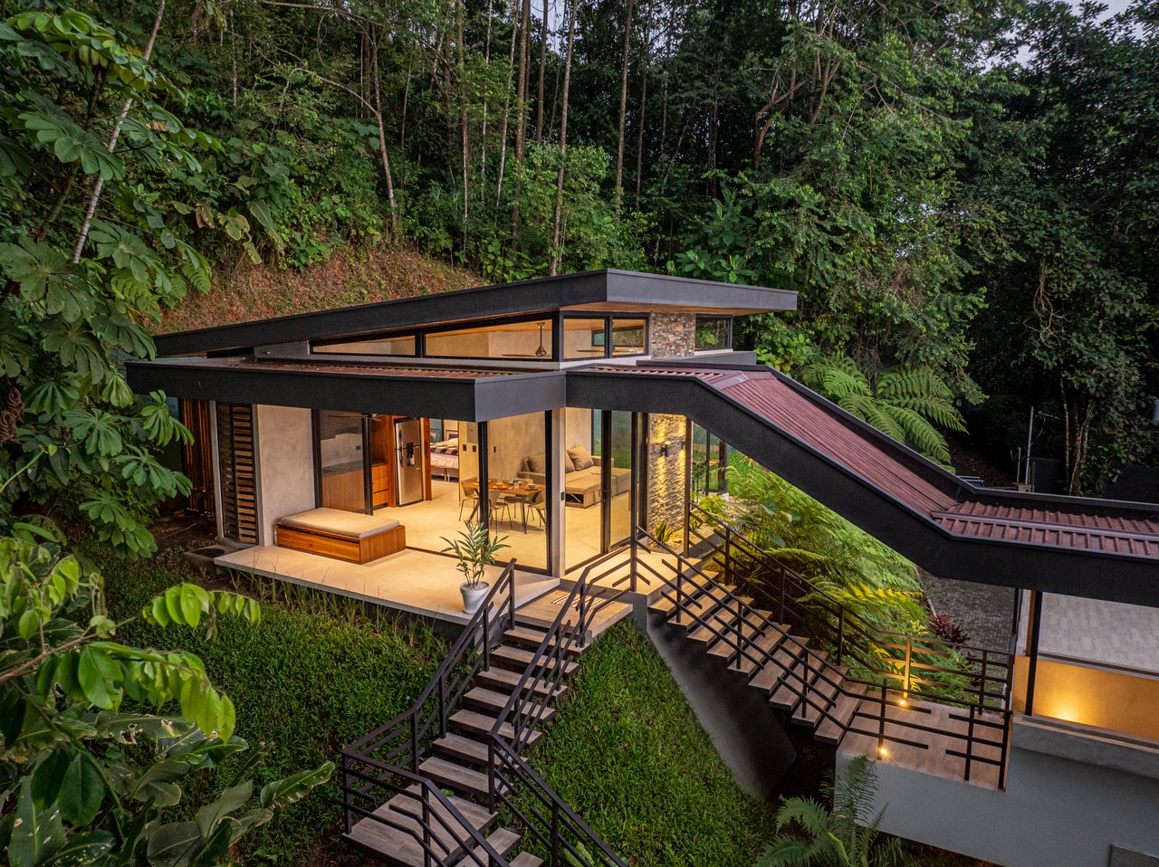 Gated Community with Ocean Views and Waterfall