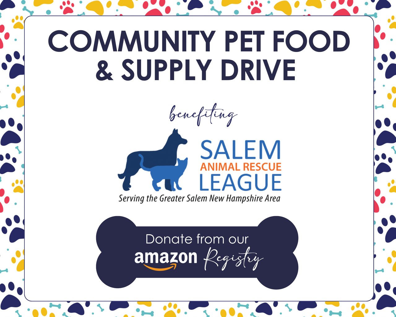 Community Pet Food & Supply Drive